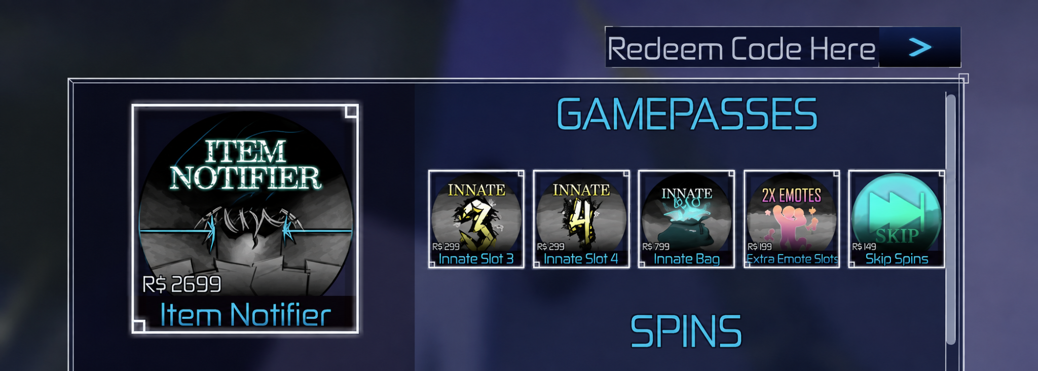 Redeem Code Here