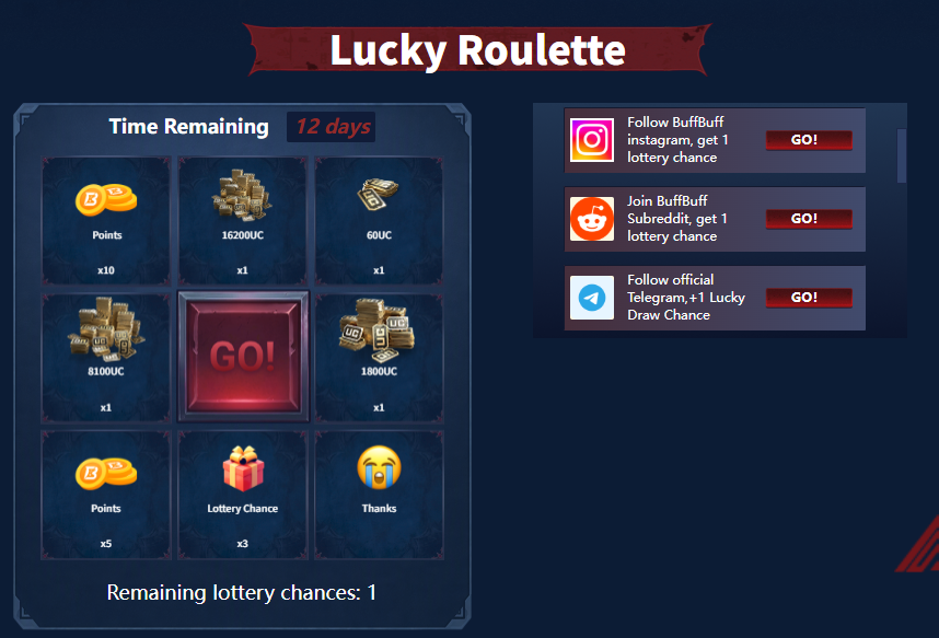 Lucky Roulette