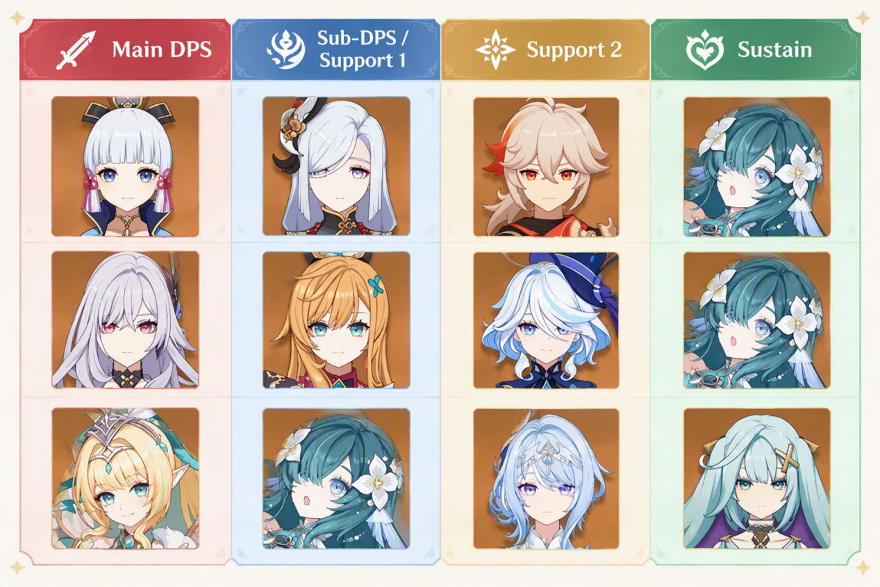 Vodyanitsa Best Team Compositions