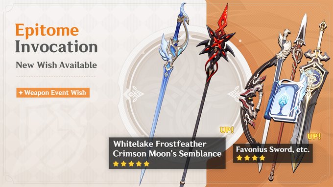 Whitelake Frostfeather and Crimson Moon's Semblance banner
