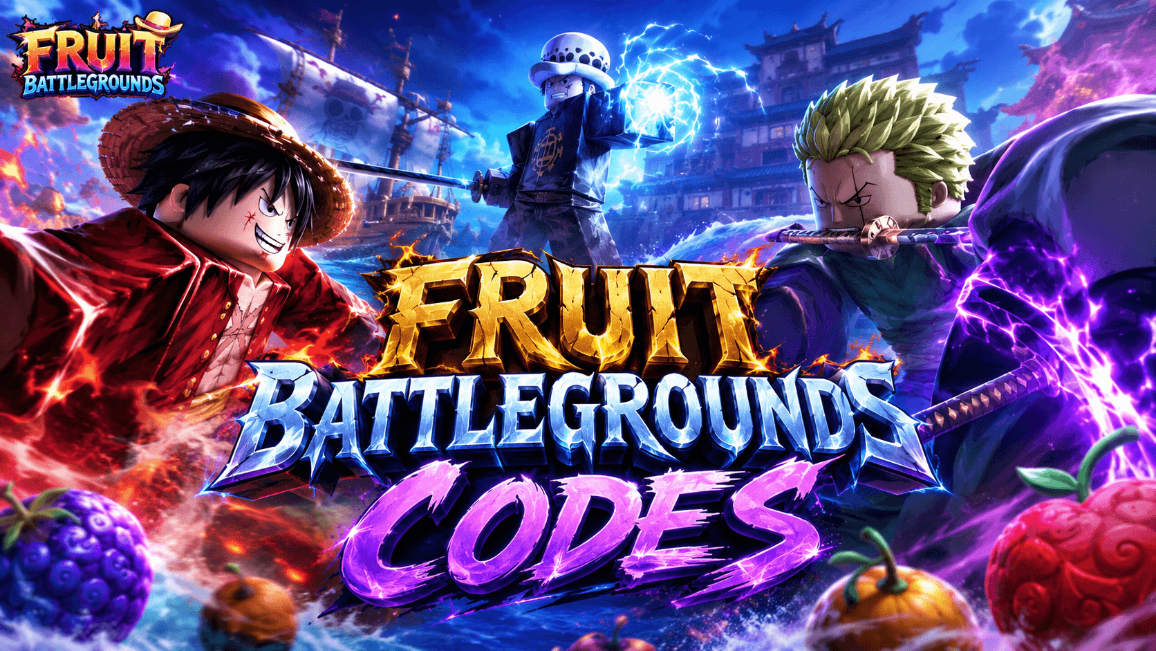 Newest Fruit Battlegrounds Codes in September 2026 | Free Gems & Rewards