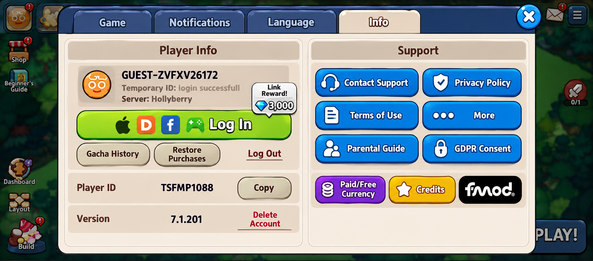 Cookie Run Kingdom Info