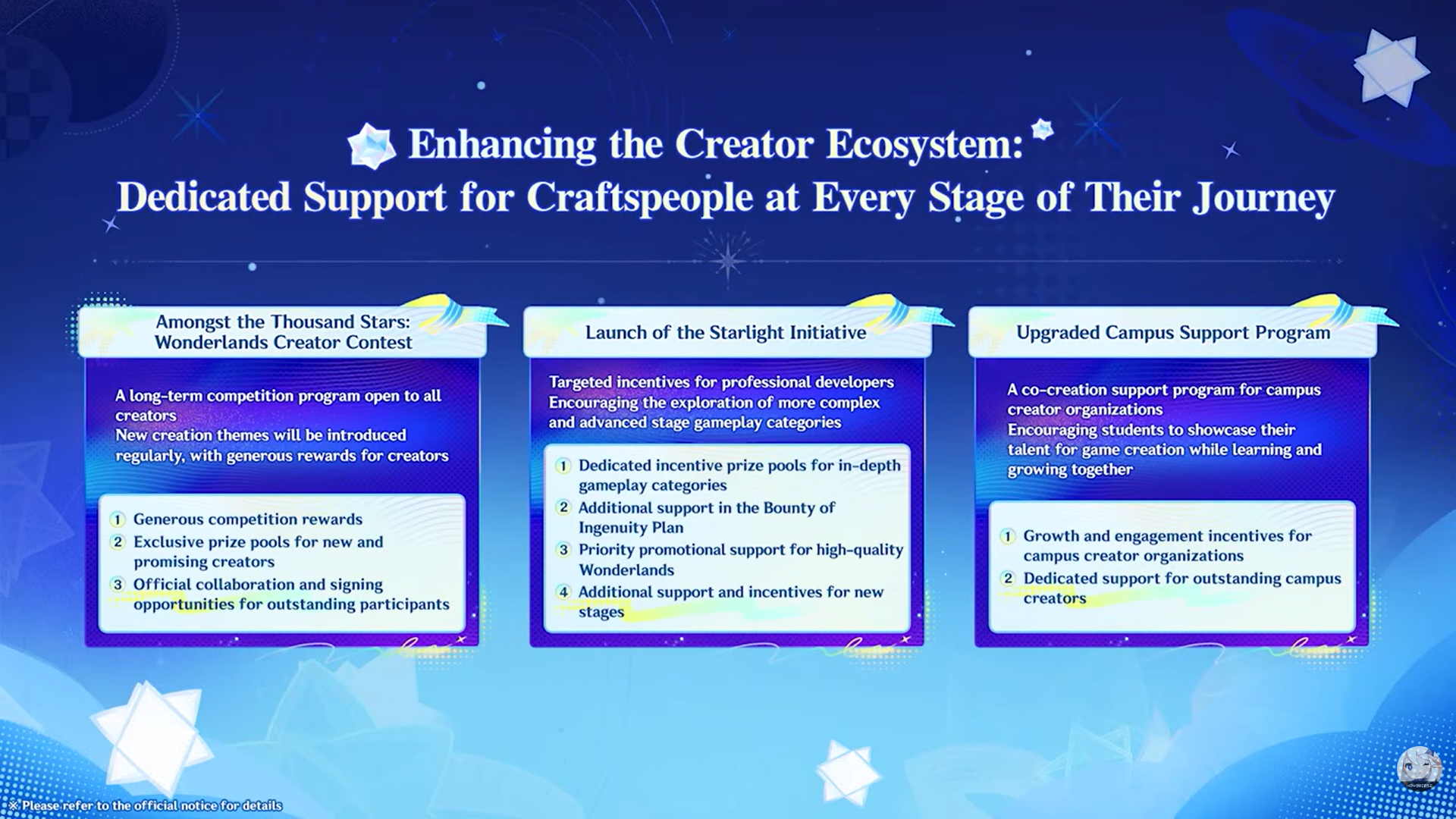 Creator Rewards