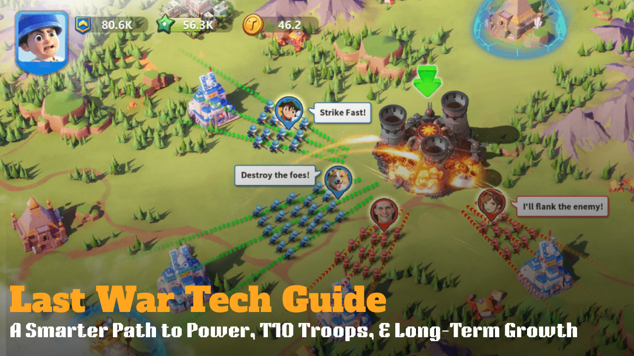 Last War Tech Guide: A Smarter Path to Power, T10 Troops & Long-Term Growth