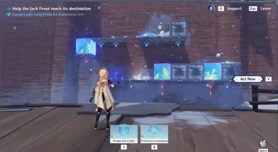 Maze of Frost and Foresight