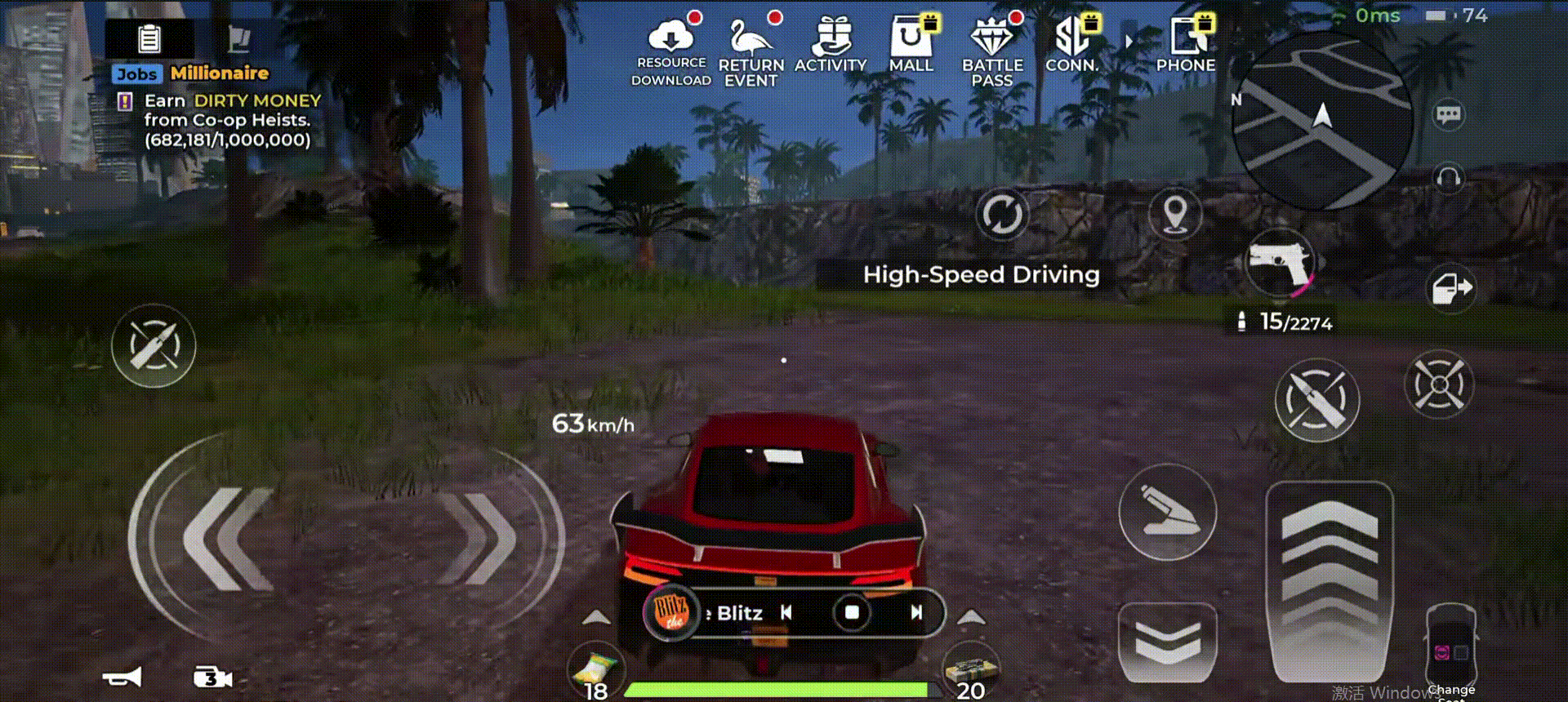 Gangstar Mirage City Urban driving 