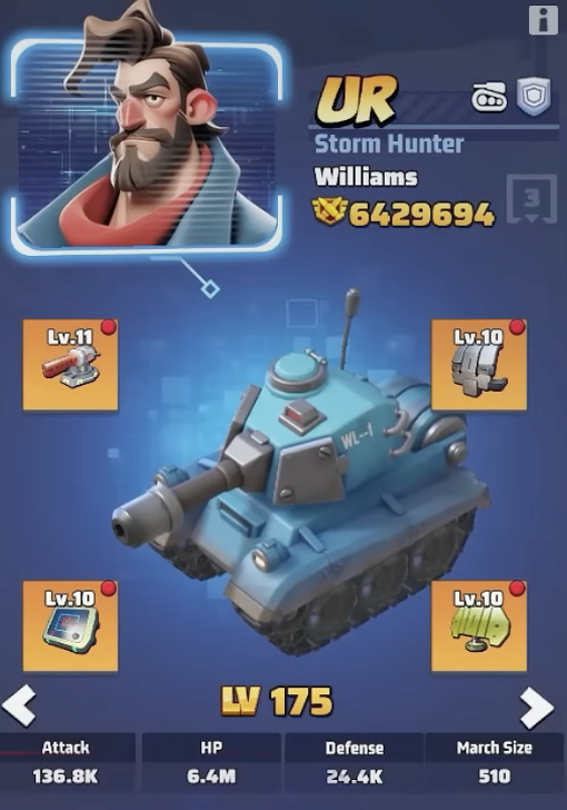 Last War Williams