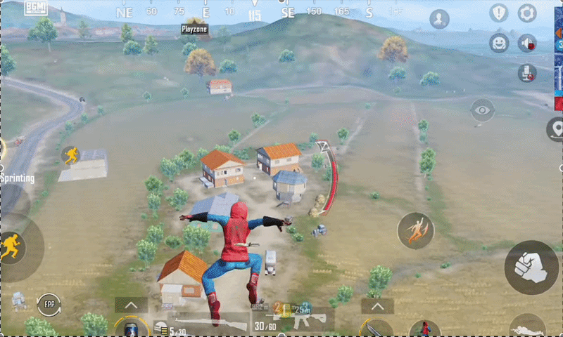 Using Web-Swinging for Movement and Combat