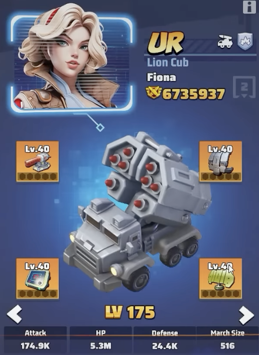 Last War Fiona