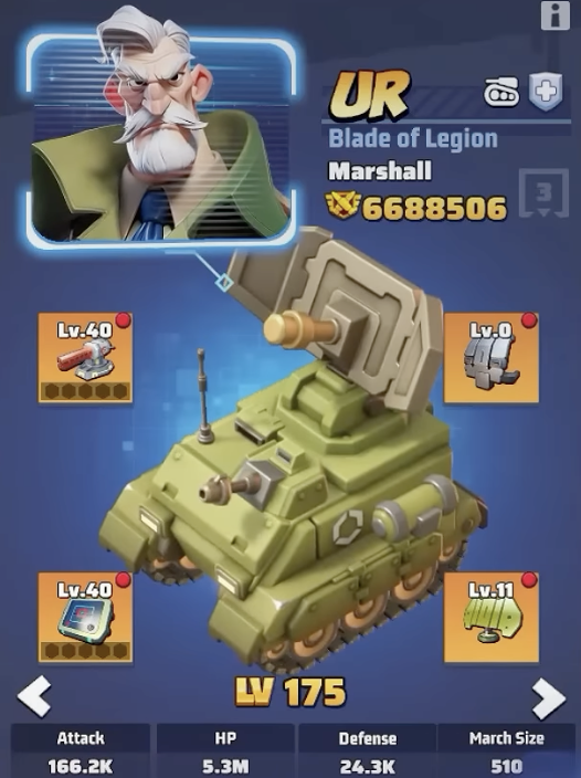 Last War Marshall
