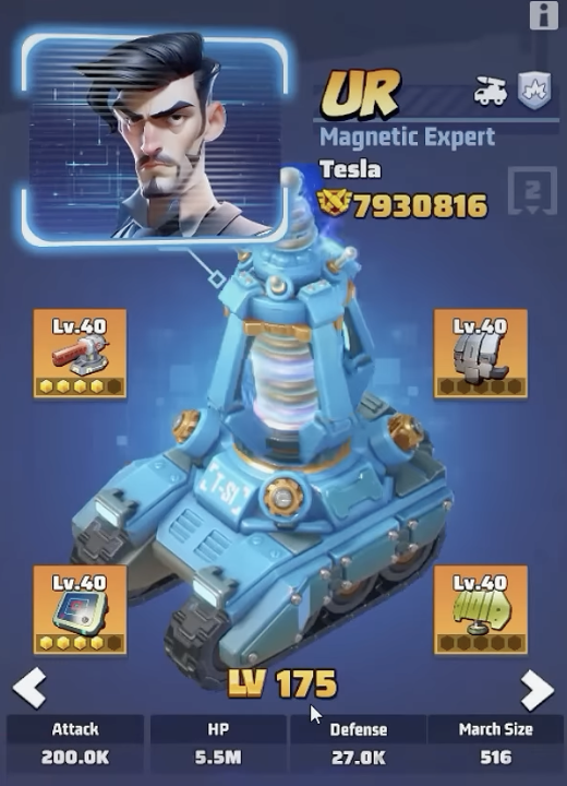 Last War Tesla