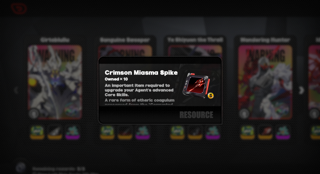 Crimson Miasma Spikes