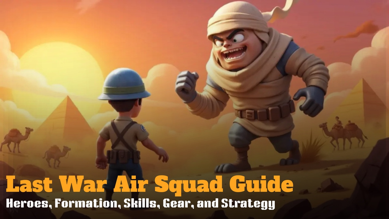 Last War Air Squad Guide: Heroes, Formation, Skills, Gear & Strategy