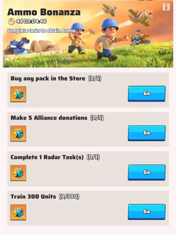 Last War ammo bonanza