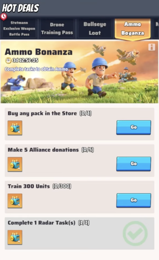 Last War Ammo Bonanza