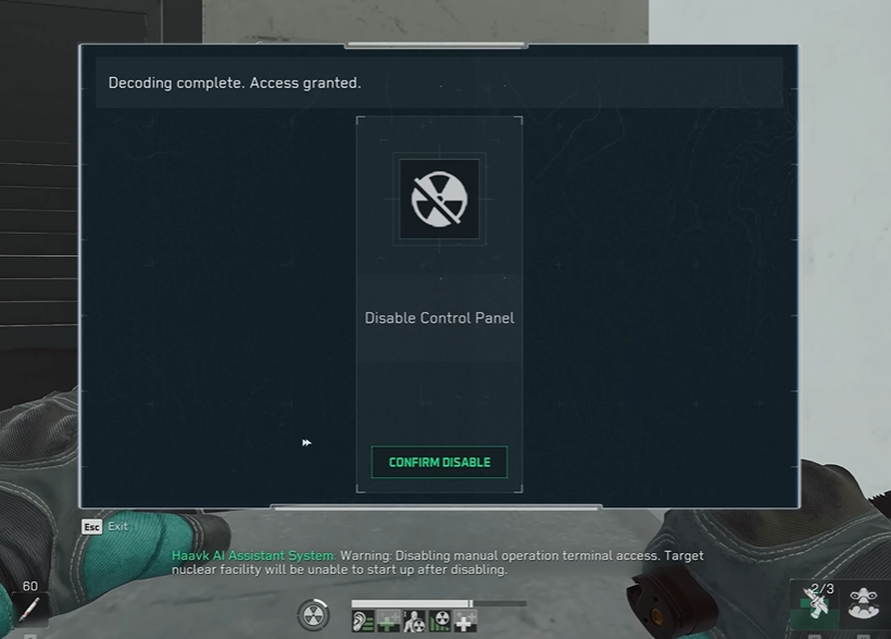 Delta Force nuclear free world 