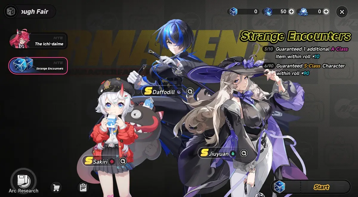 NTE Tier List
